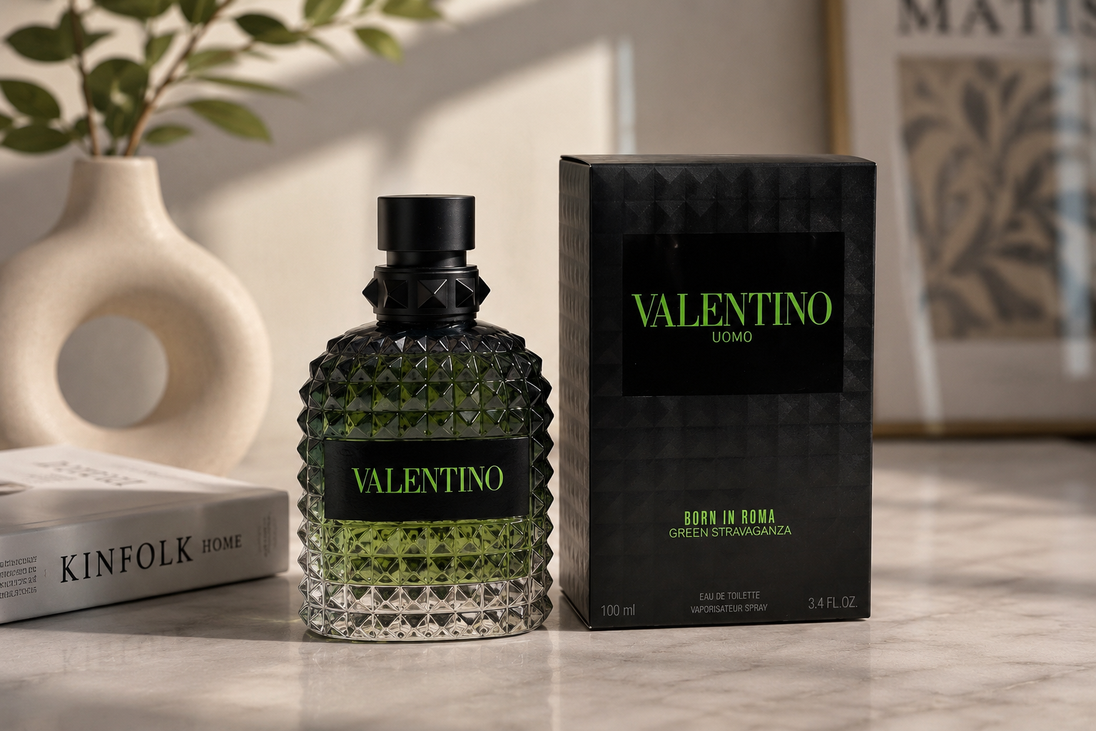 Valentino Uomo Born in Roma Green Stravaganza Eau de Toilette 100ml