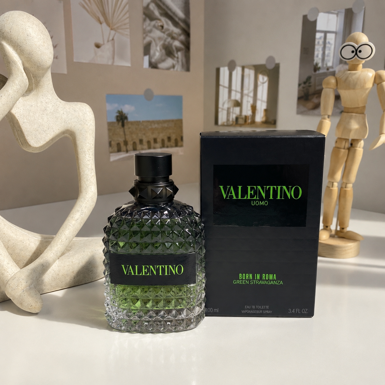 Valentino Uomo Born in Roma Green Stravaganza Eau de Toilette 100ml