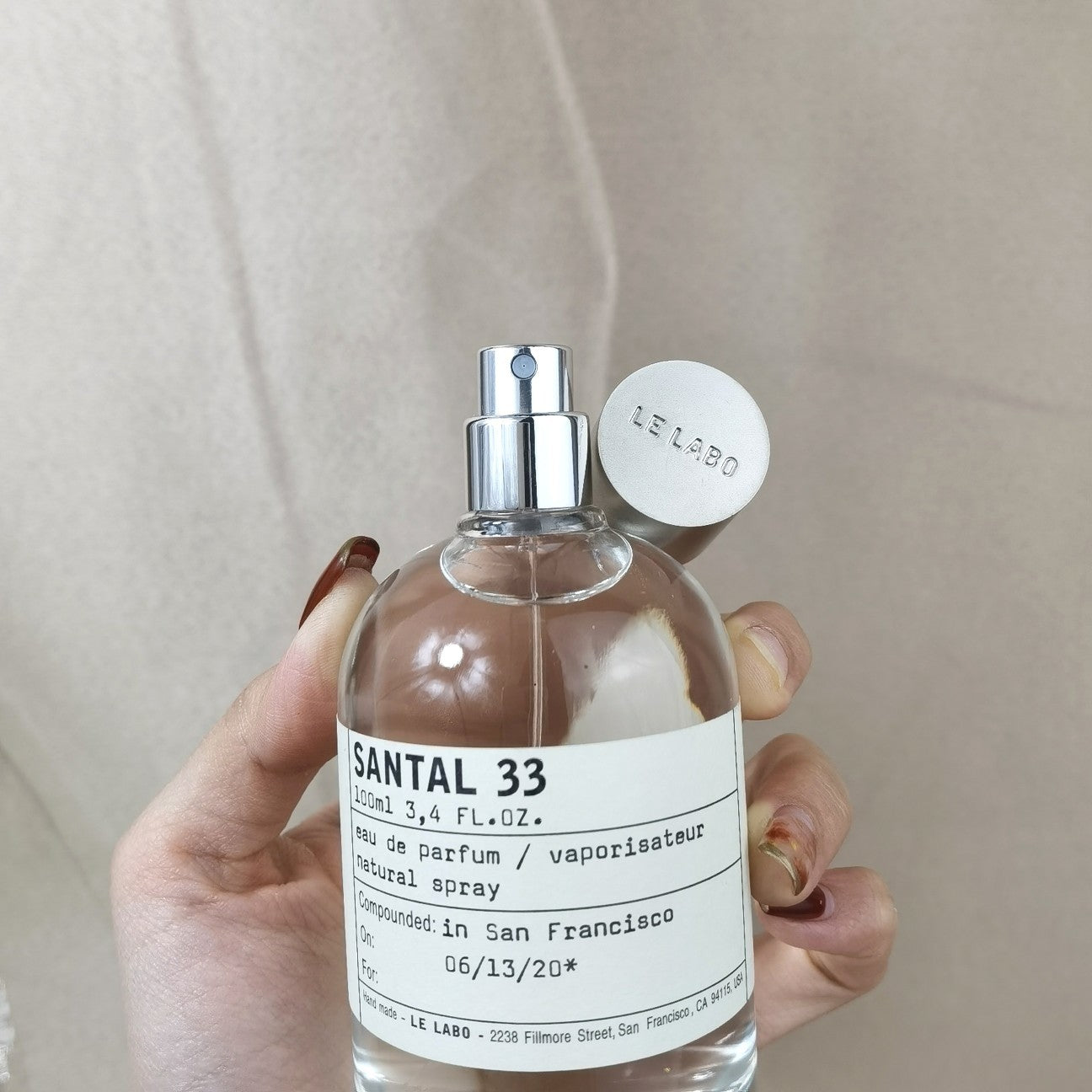 Le Labo Santal 33 Eau de Parfum 100ml