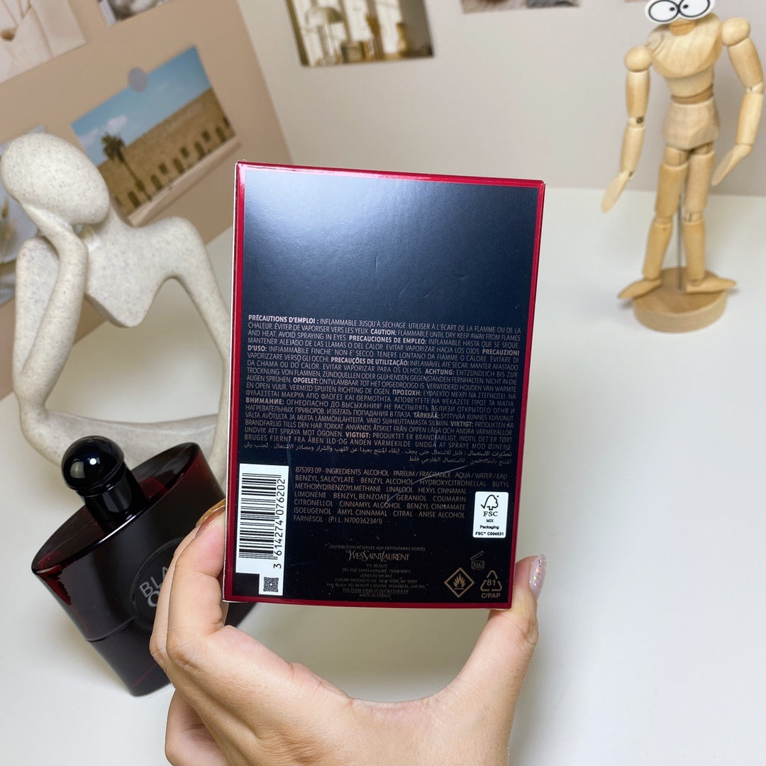 Yves Saint Laurent Black Opium Over Red Eau de Parfum – 90ml